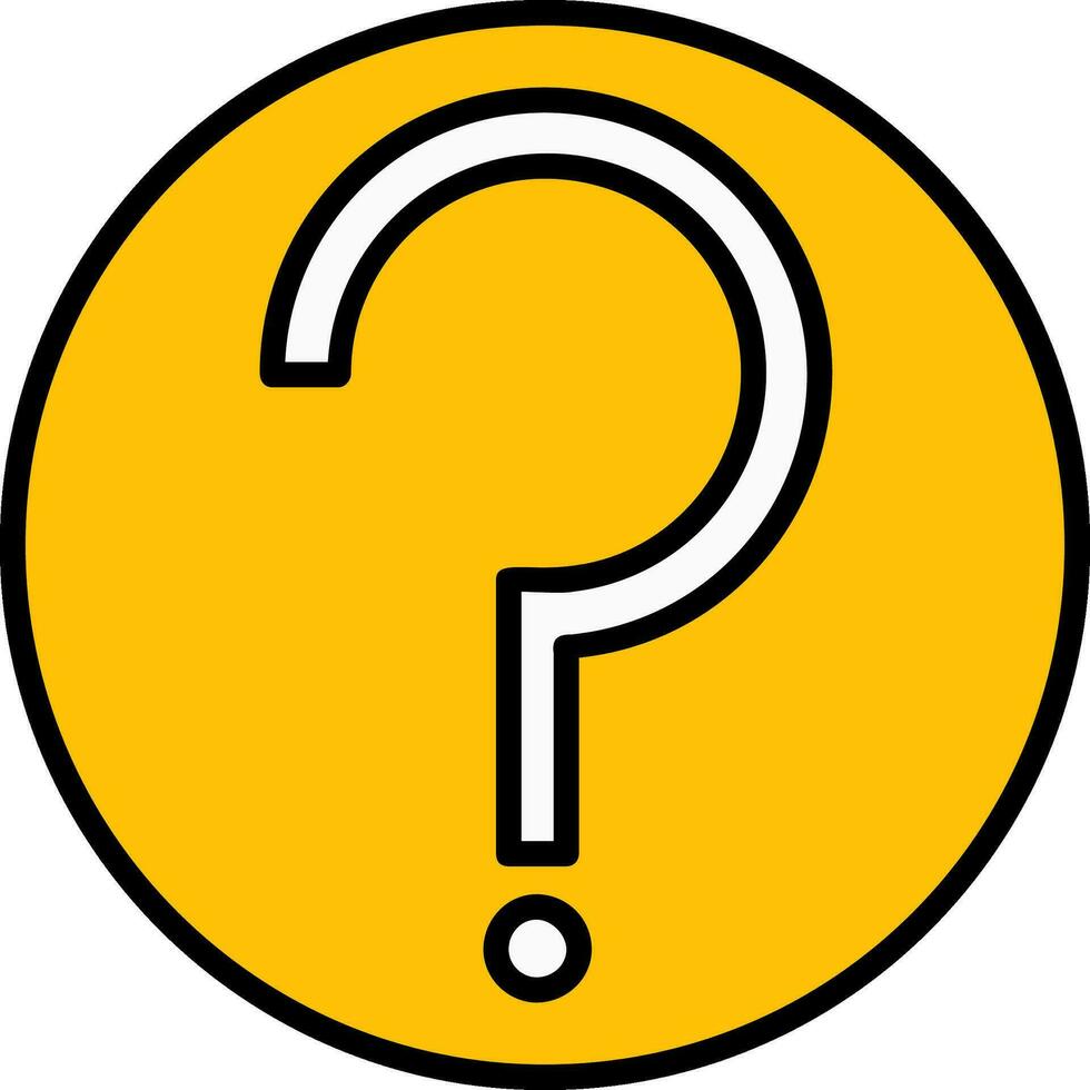 Question Mark Vector Icon