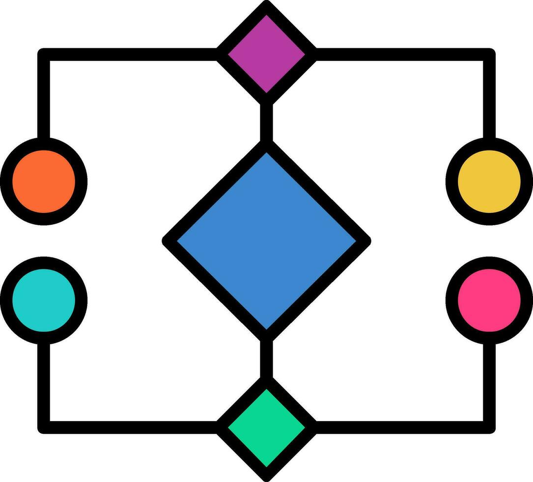 Data Model Vector Icon