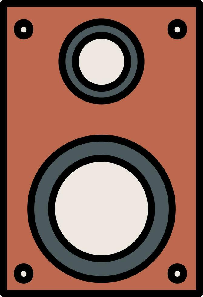 Speakar Vector Icon