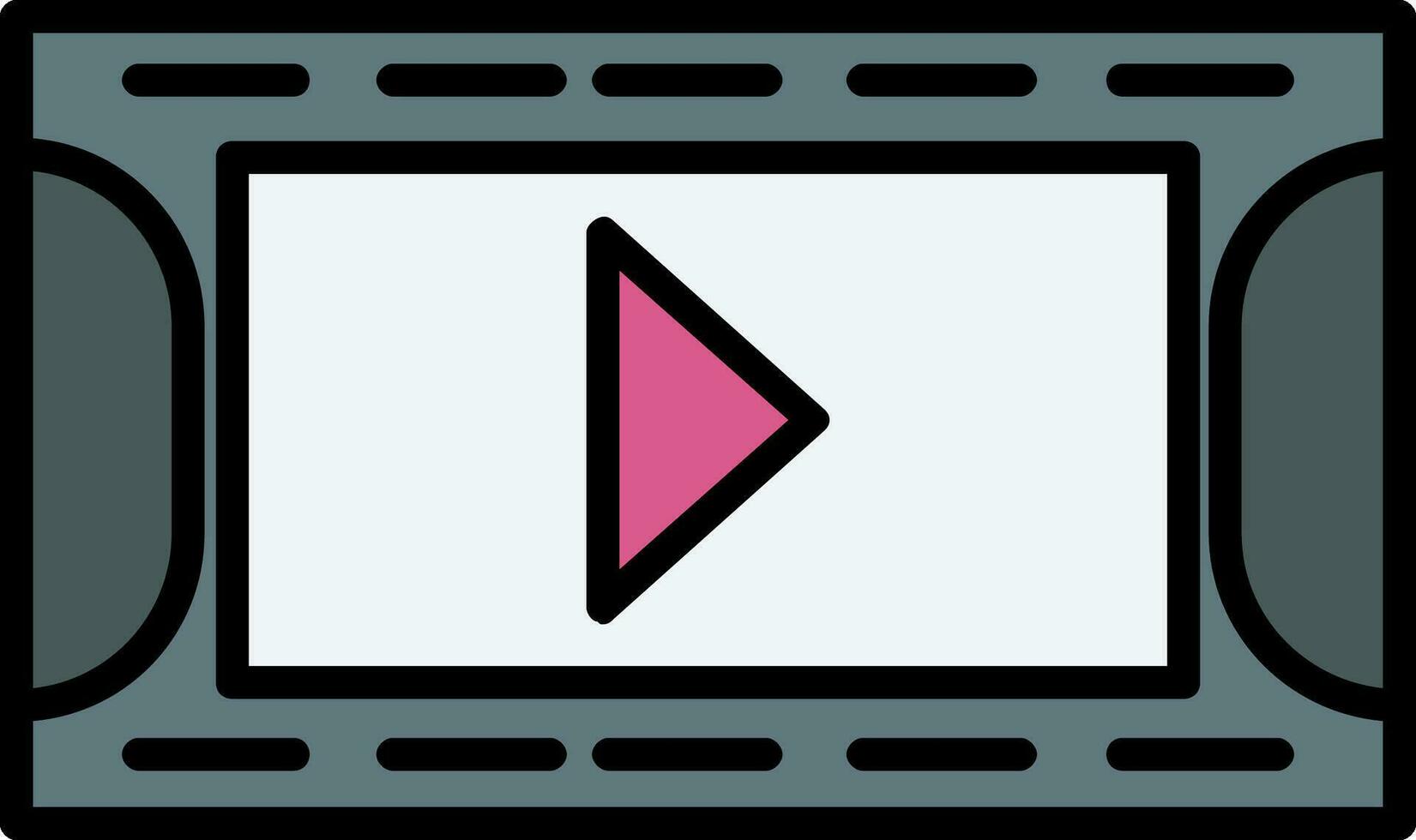 Video reel Vector Icon