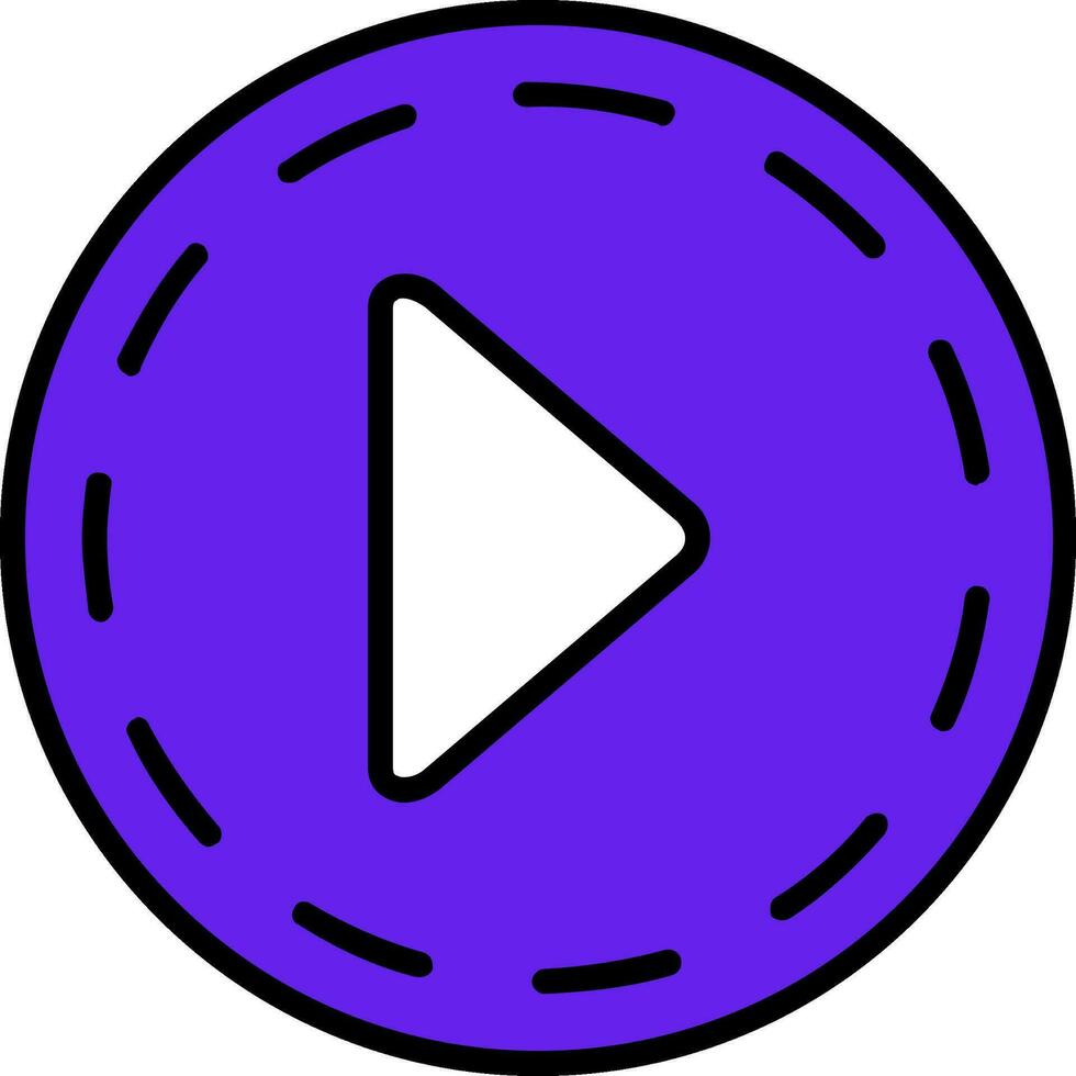 Play Button Vector Icon