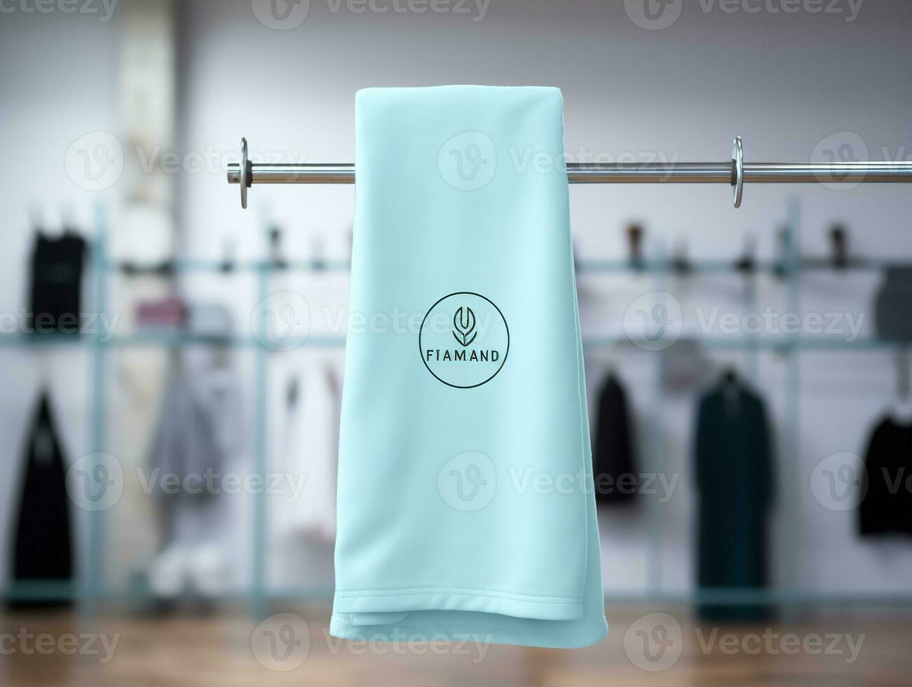 AI generated Functional Gym Towel Mockup for Fitness and Sports - AI Generated photo