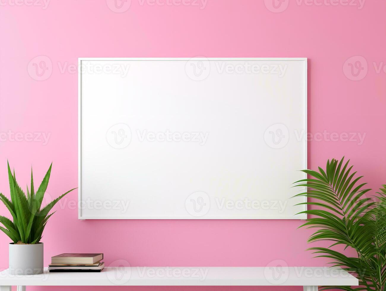 AI generated Interactive Whiteboard Mockup for Creative Ideas - AI Generated photo