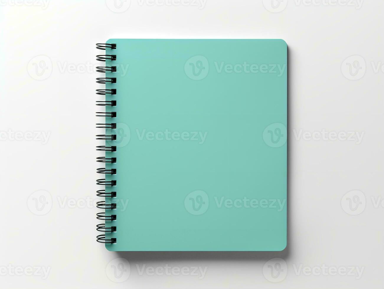 AI generated Stylish Spiral Notebook Mockup for Notes and Sketches - AI Generated photo