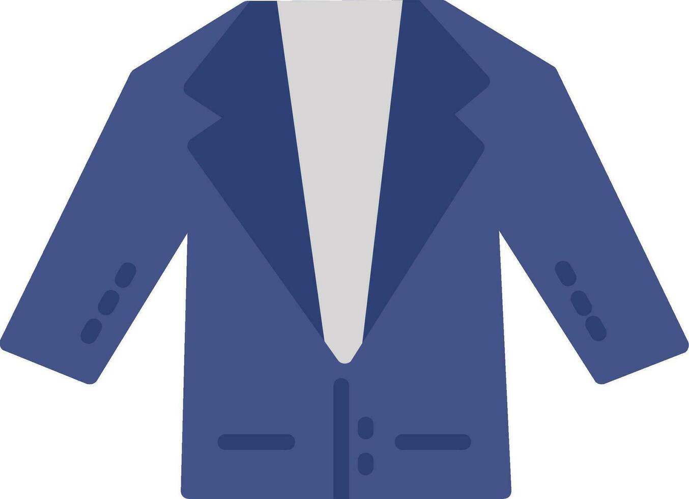 icono de vector de traje