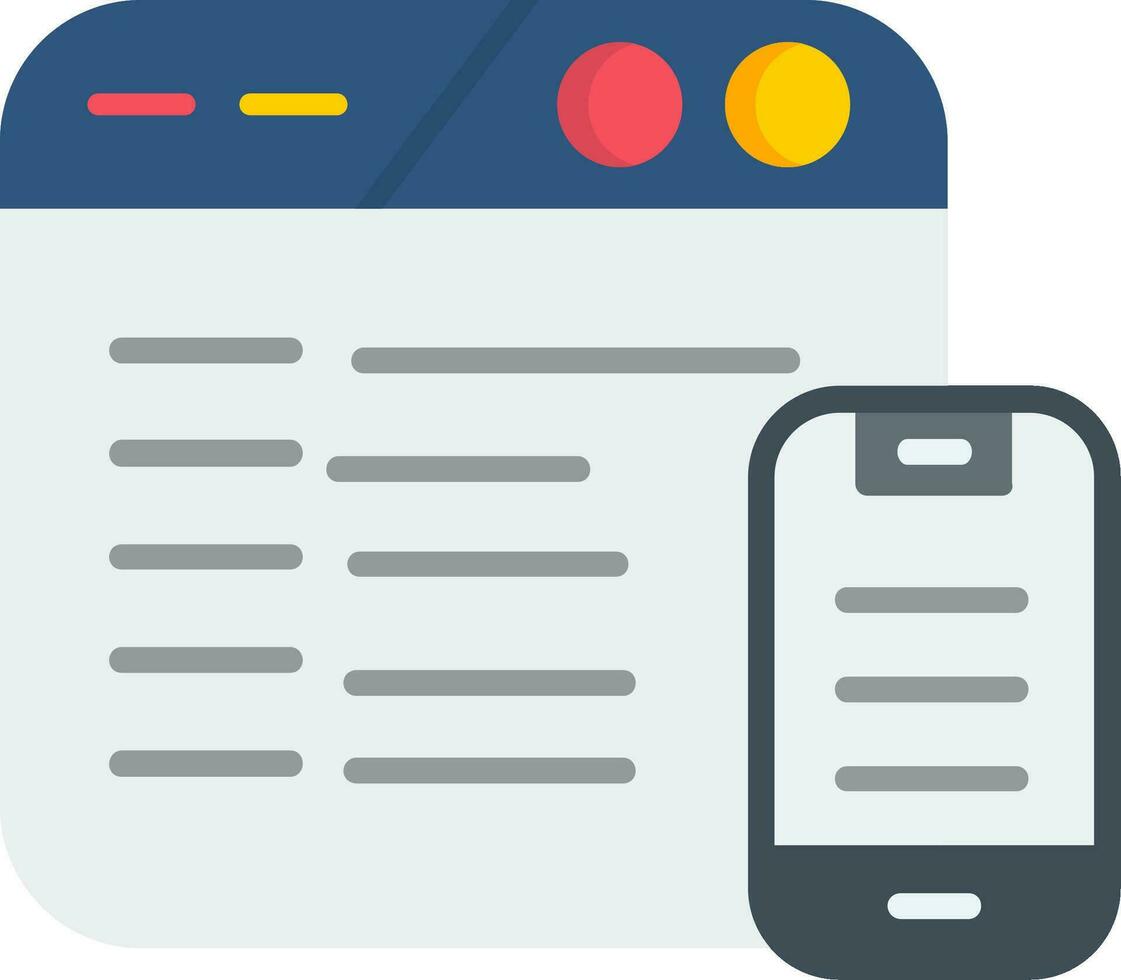 Responsive Vector Icon