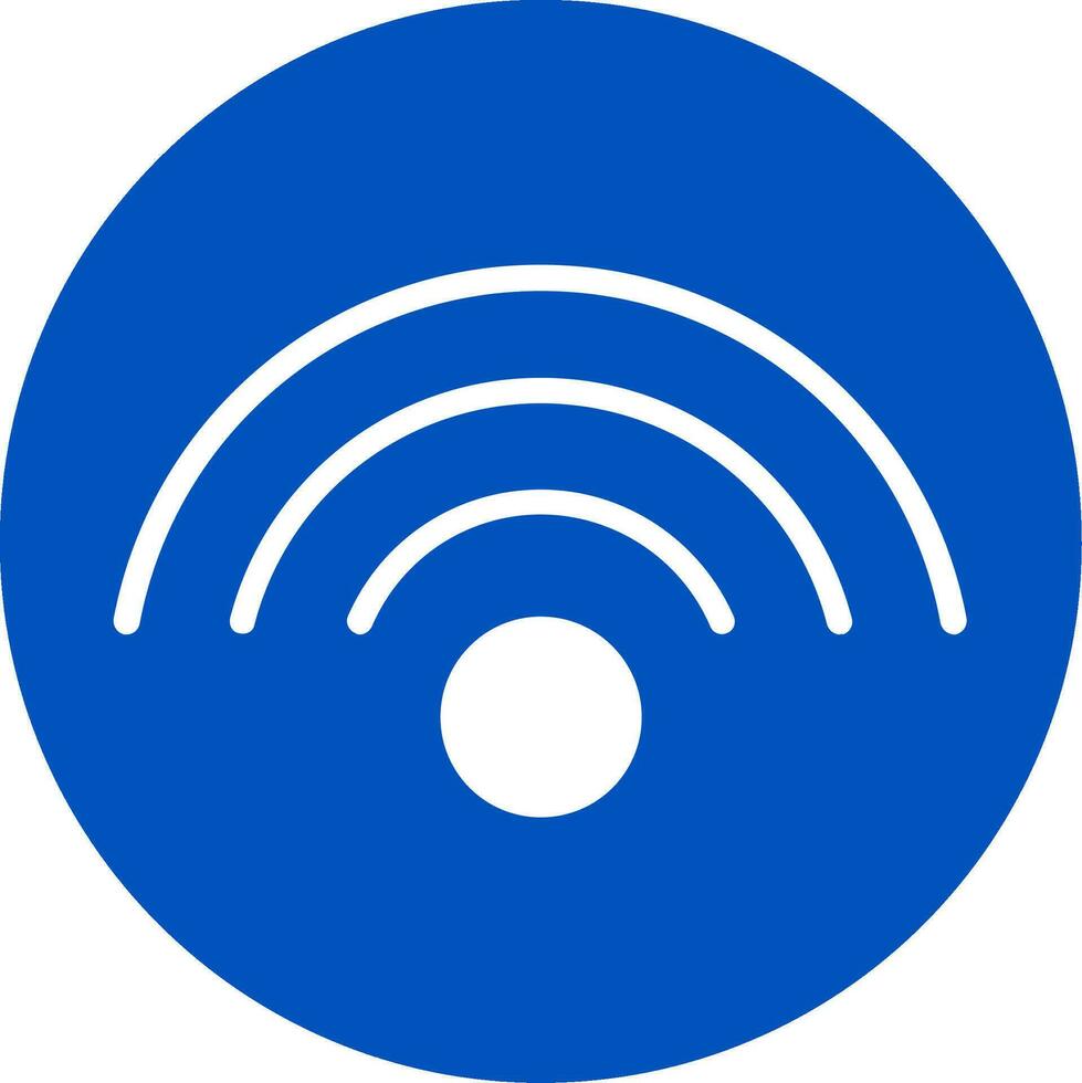 icono de vector de señal wifi