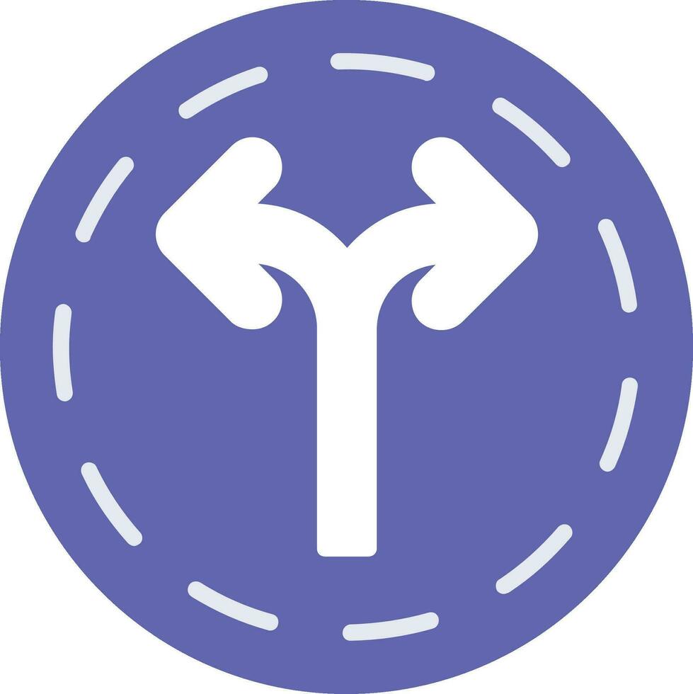 Two Way Vector Icon