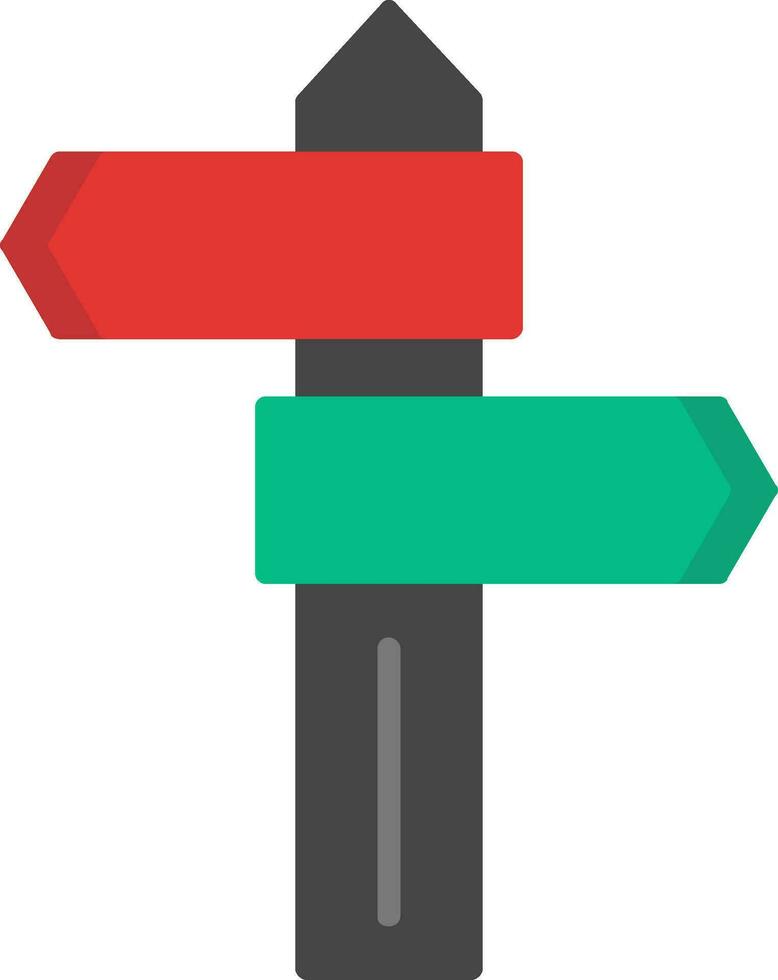 Sign Board Vector Icon