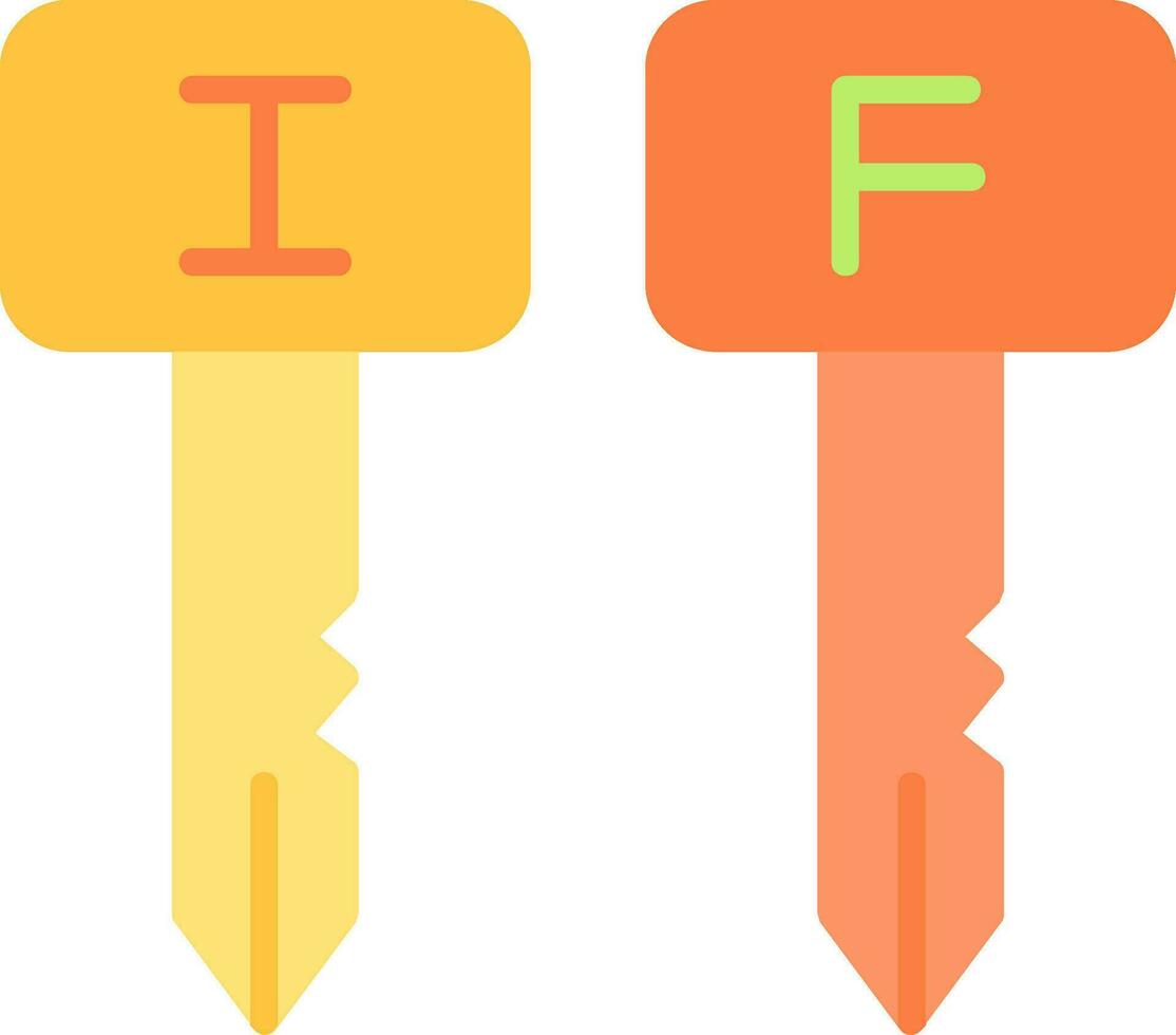 Foreign Key Vector Icon