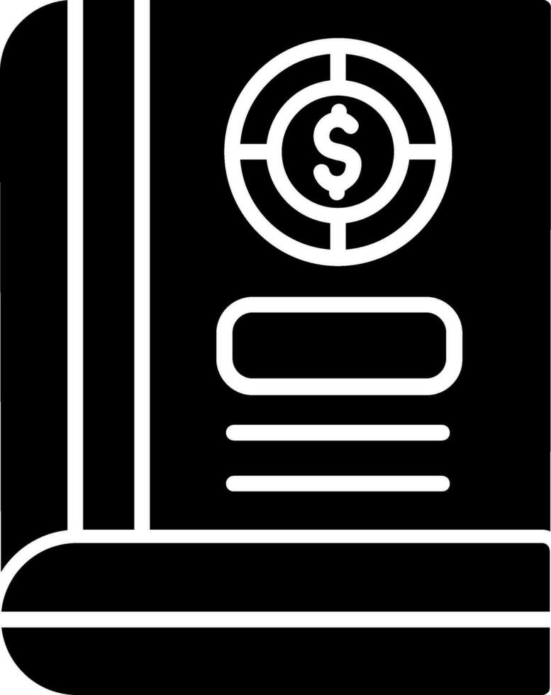Accounting Book Vector Icon