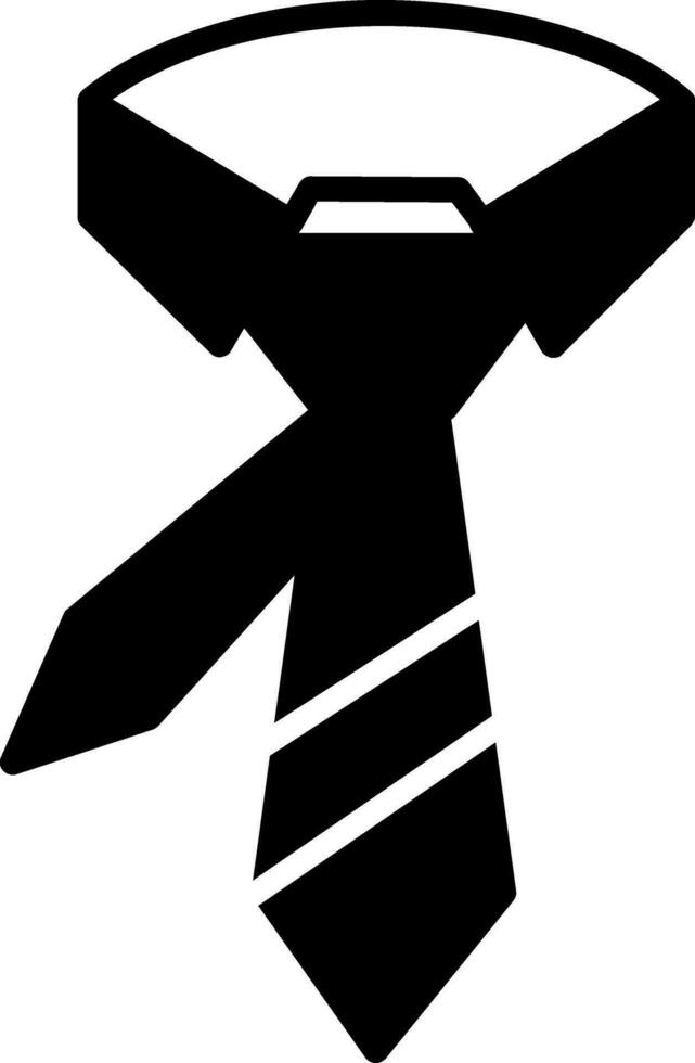 icono de vector de corbata