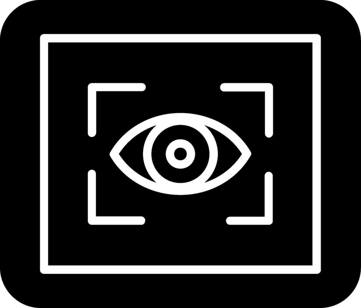 Eye Scanner Vector Icon