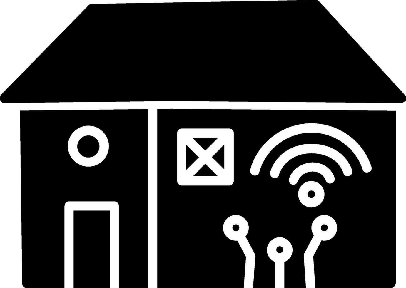 Smart House Vector Icon