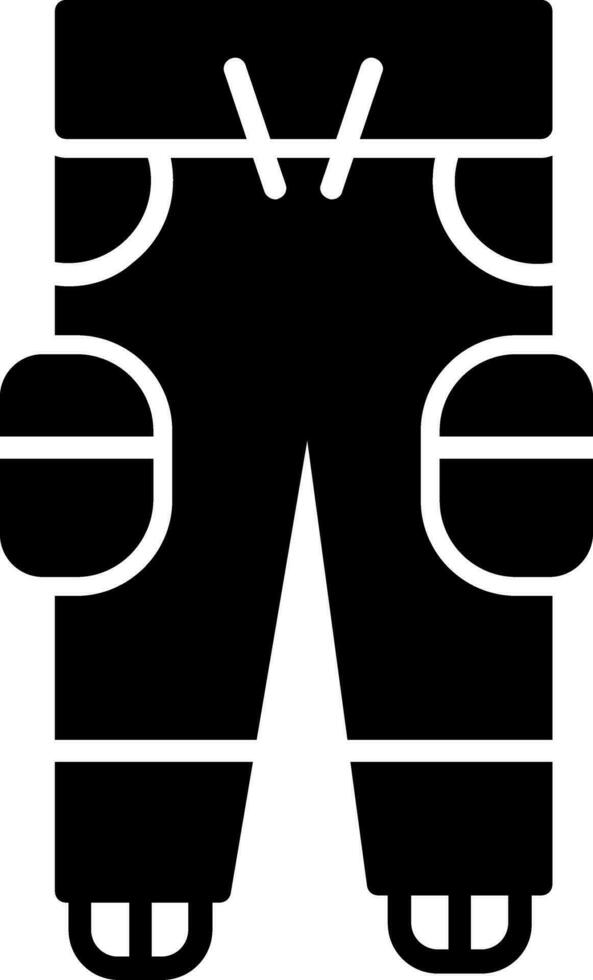 icono de vector de pantalones