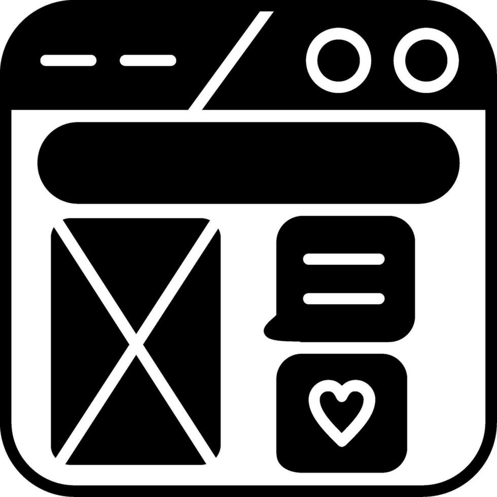 Layout  Vector Icon