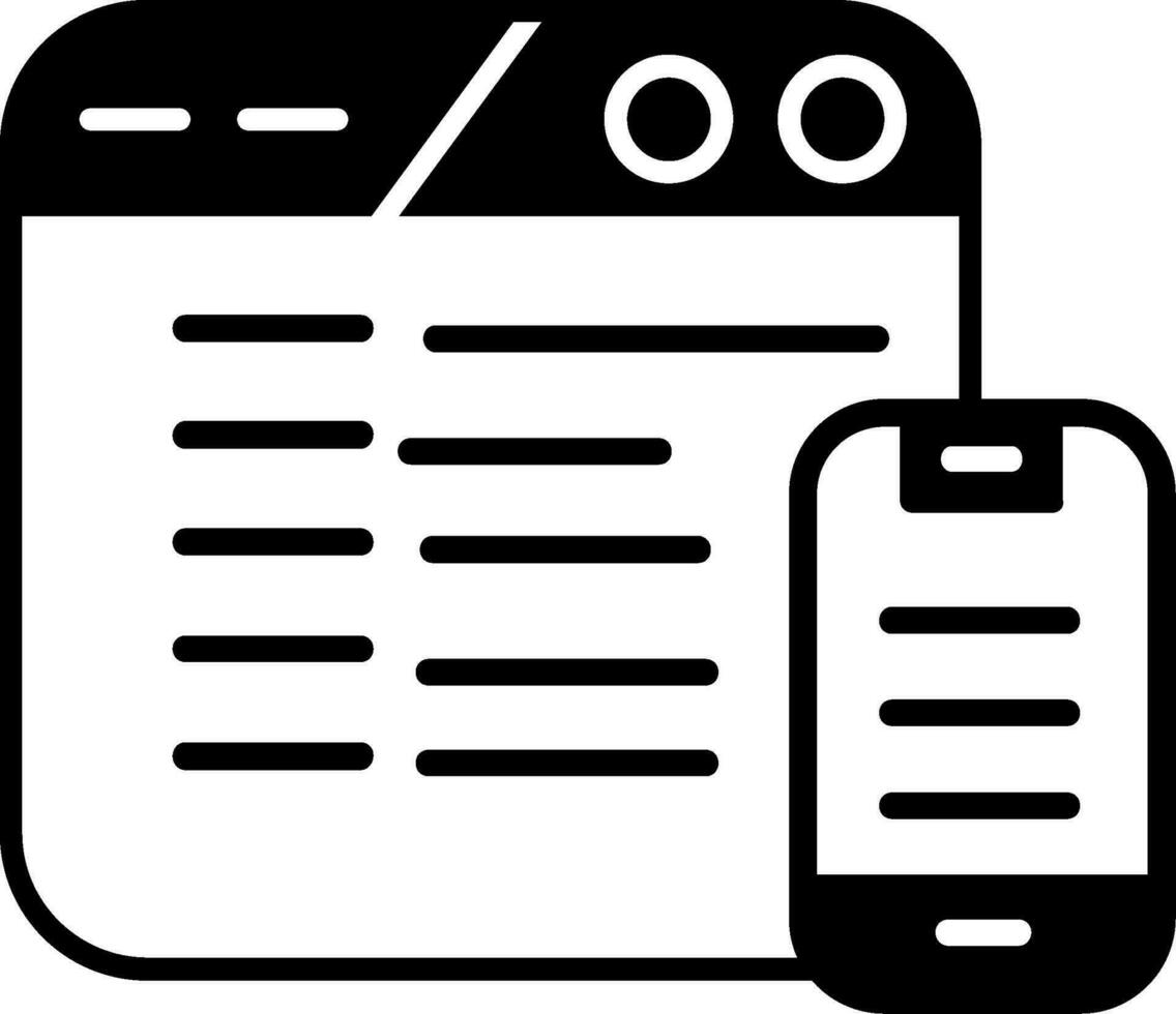 Responsive Vector Icon