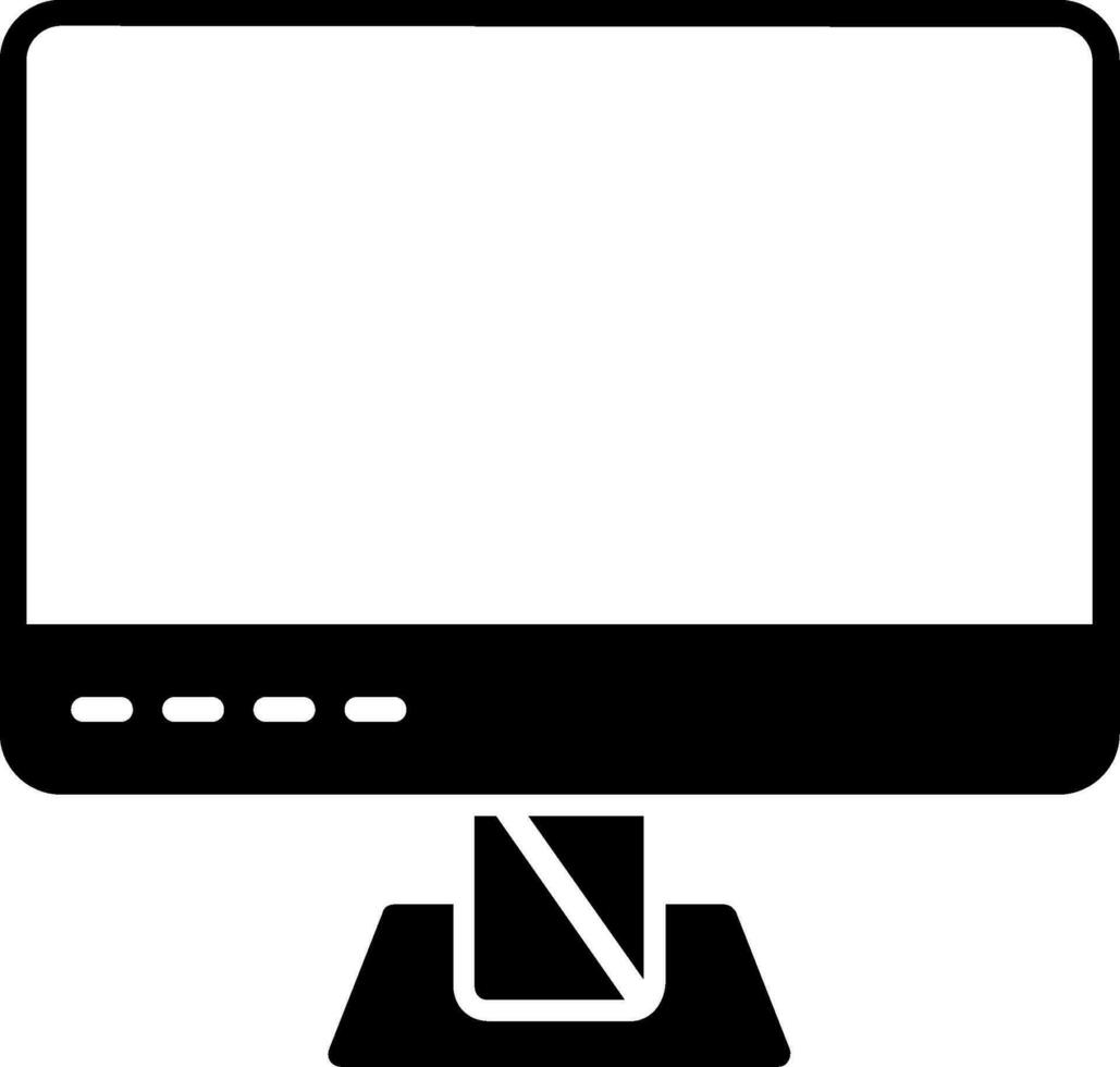 Lcd Vector Icon