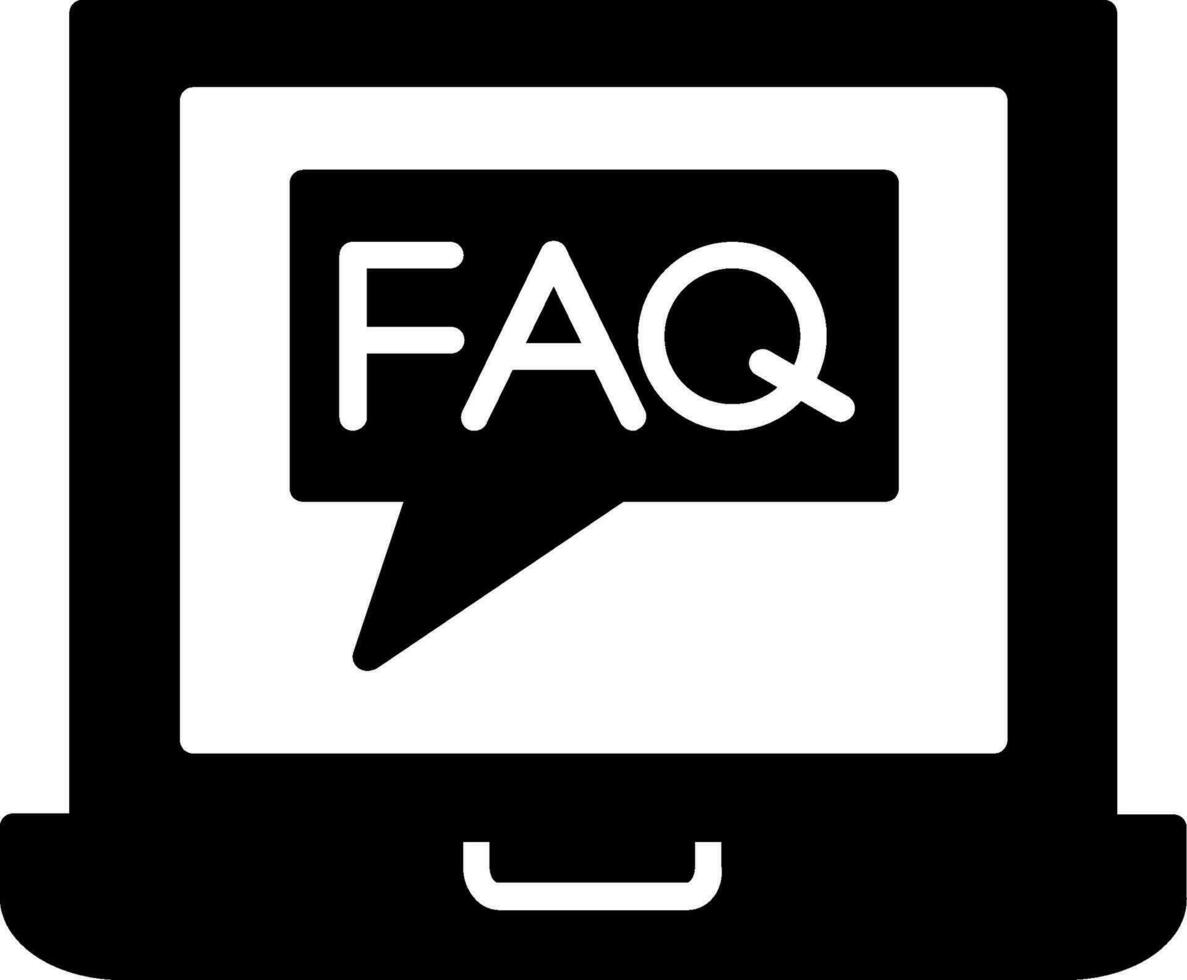 Faq Vector Icon