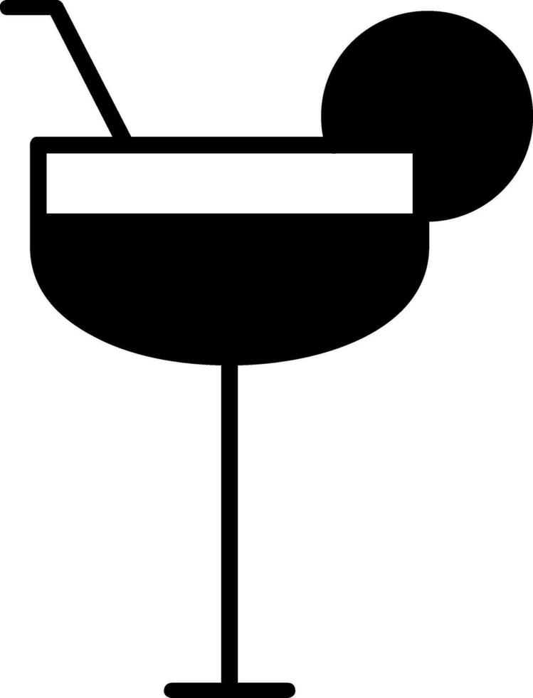 icono de vector de coctel