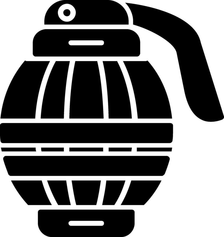 Hand Grenade Vector Icon