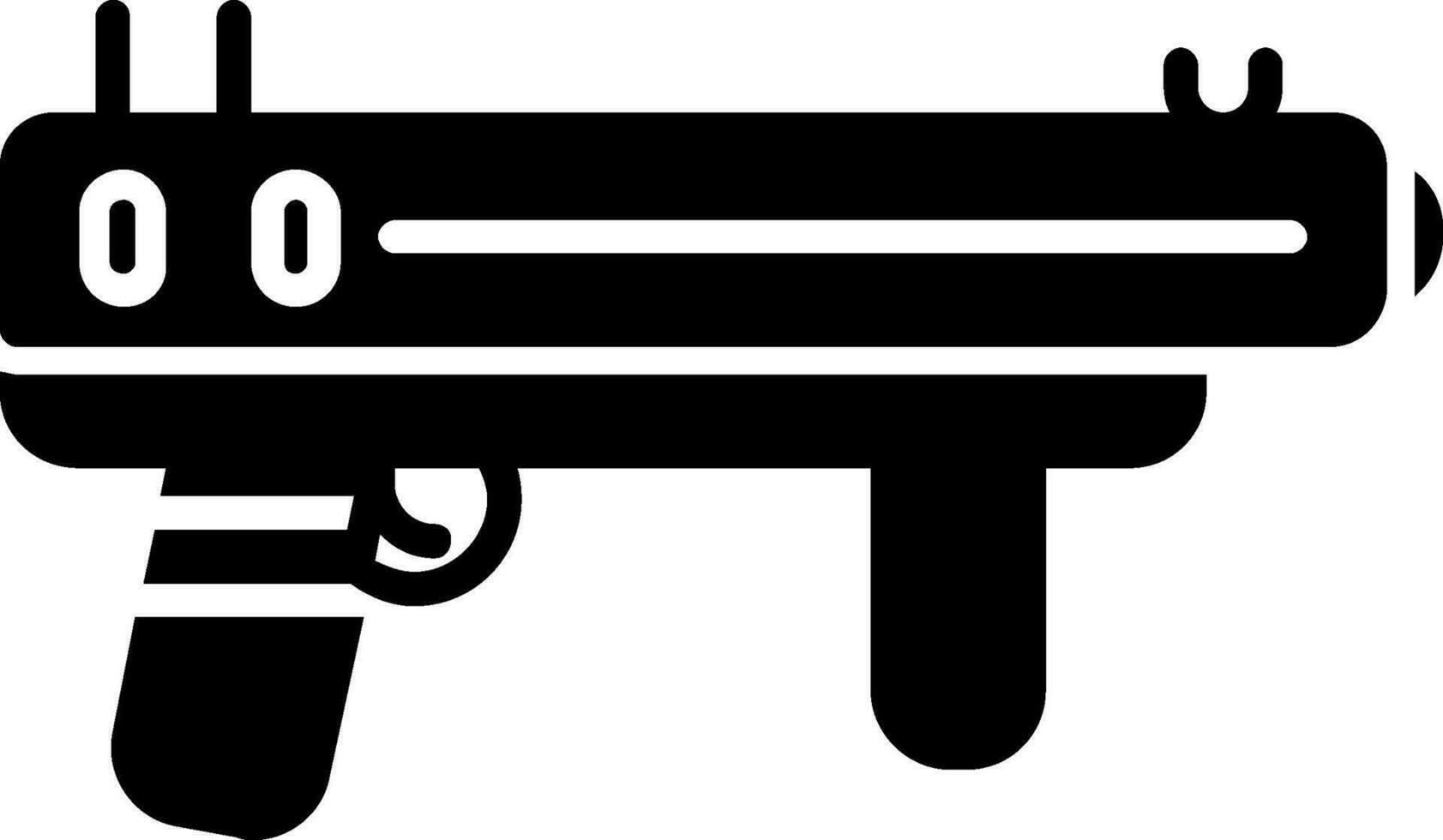 icono de vector de pistola