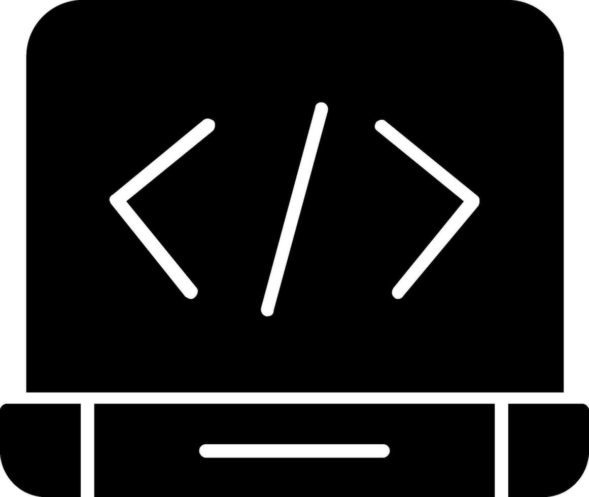 Web coding Vector Icon