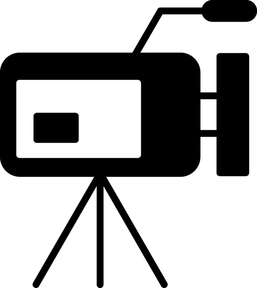 News camera Vector Icon