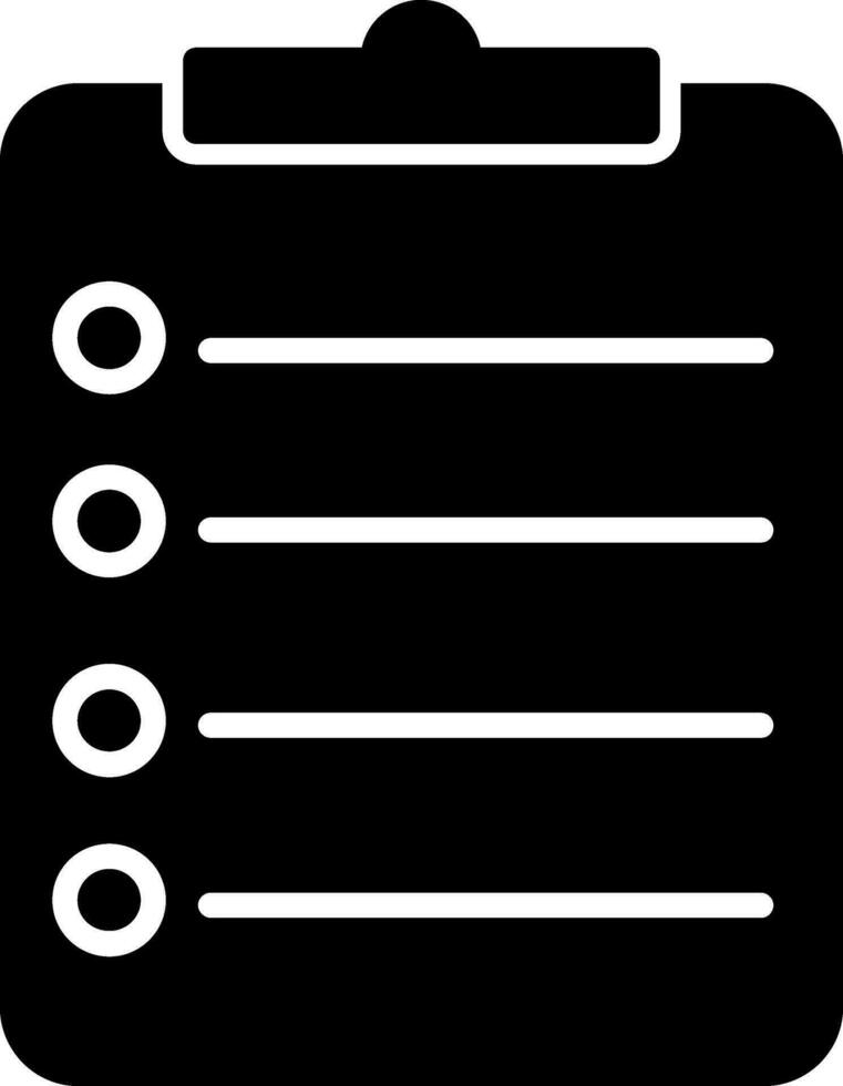 Notepad Vector Icon