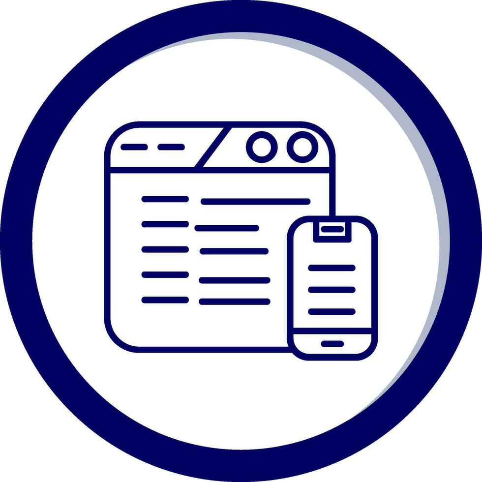Responsive Vector Icon