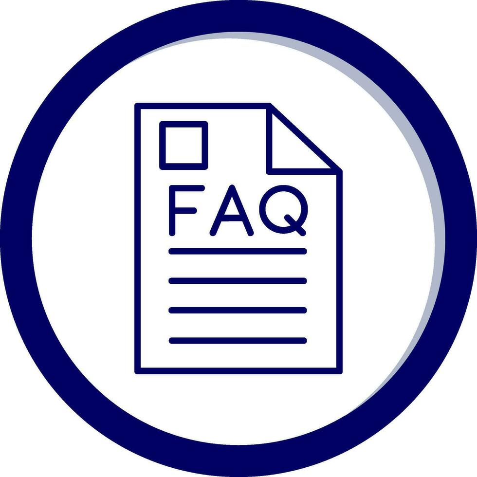 Faq Vector Icon