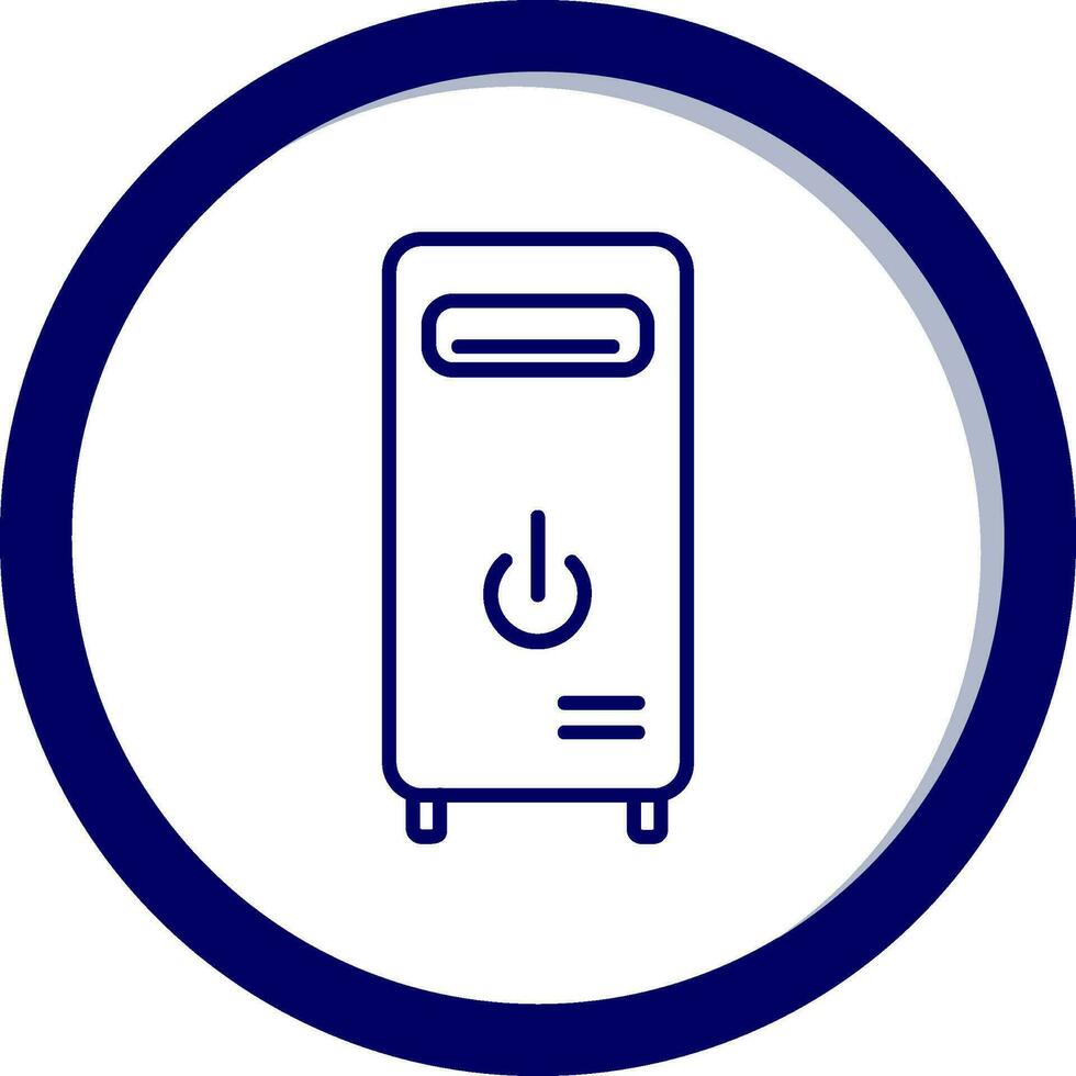 Computer Tower Vector Icon