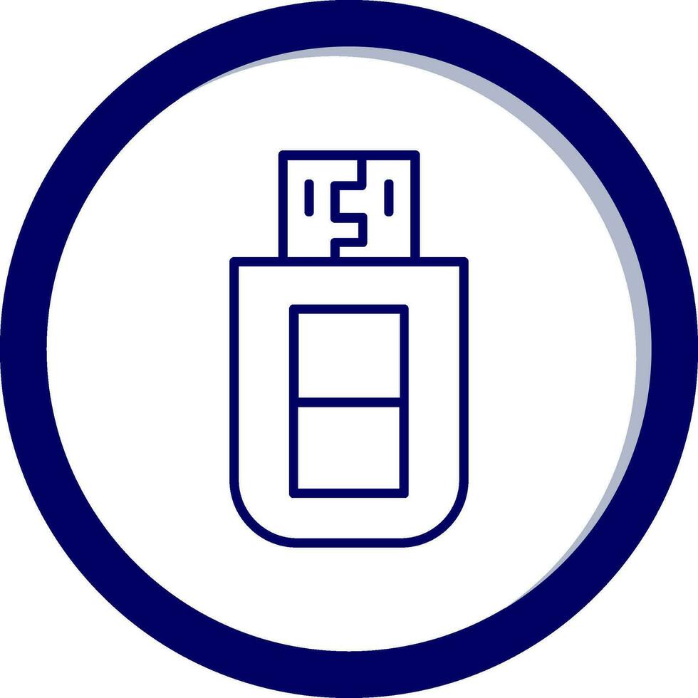 icono de vector de unidad usb