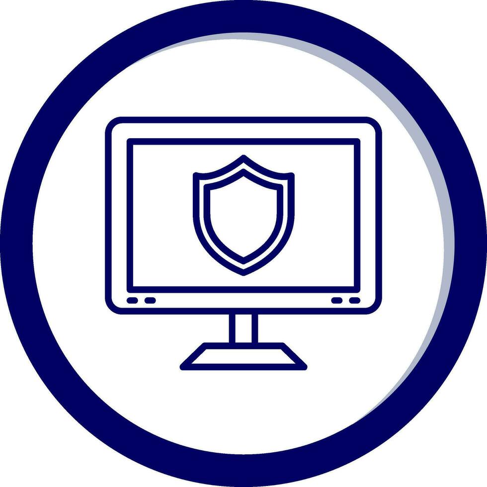 icono de vector de seguridad