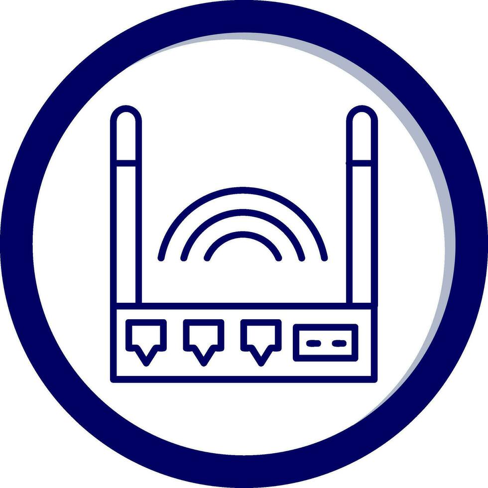Router Vector Icon
