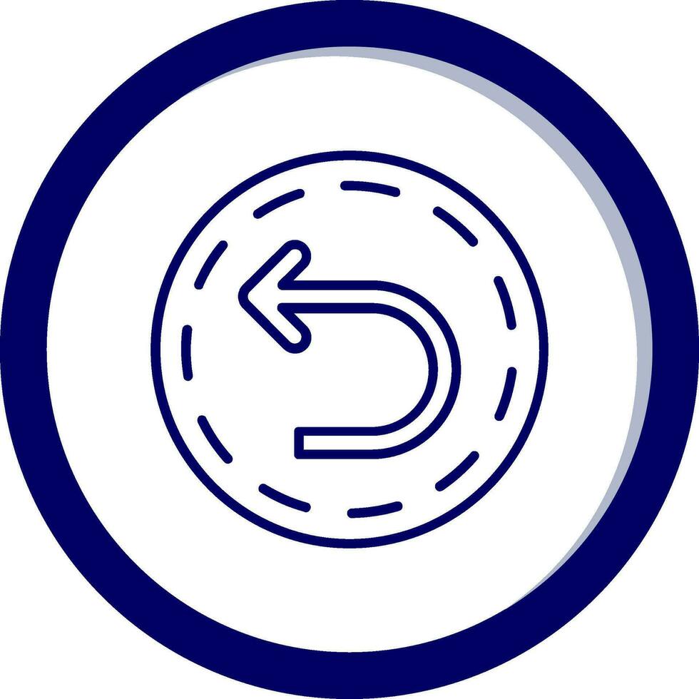 Back Arrow Vector Icon