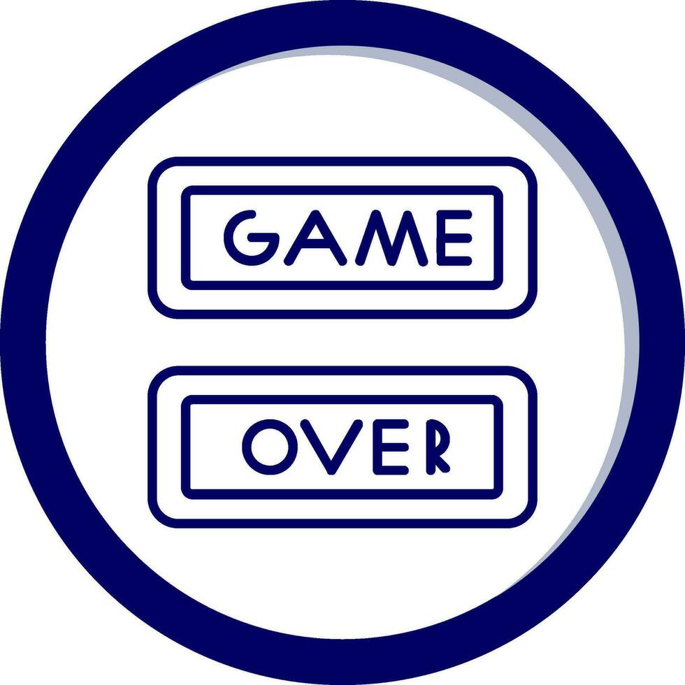 Game over Vector Icon