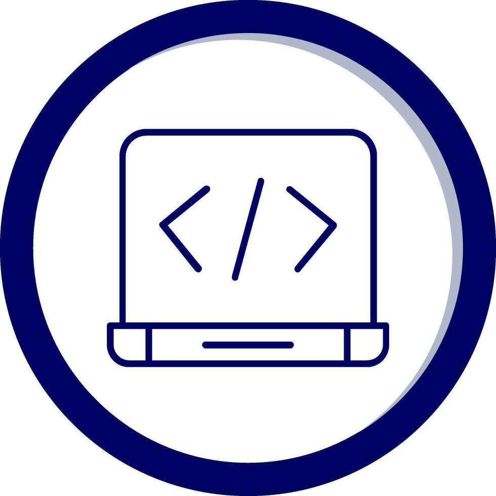 Web coding Vector Icon