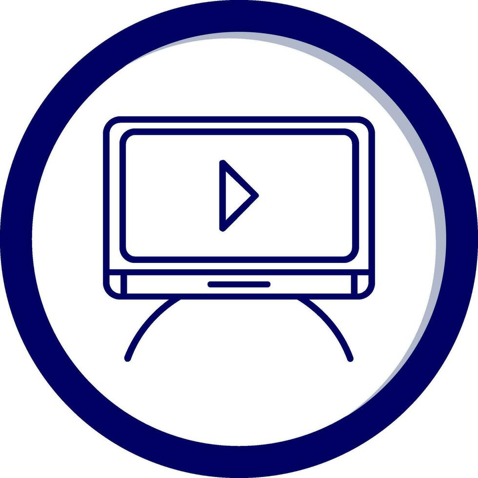 Tv moniter Vector Icon