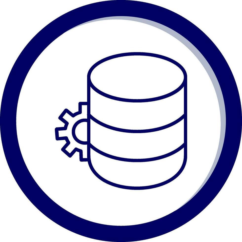 Data Warehouse Vector Icon