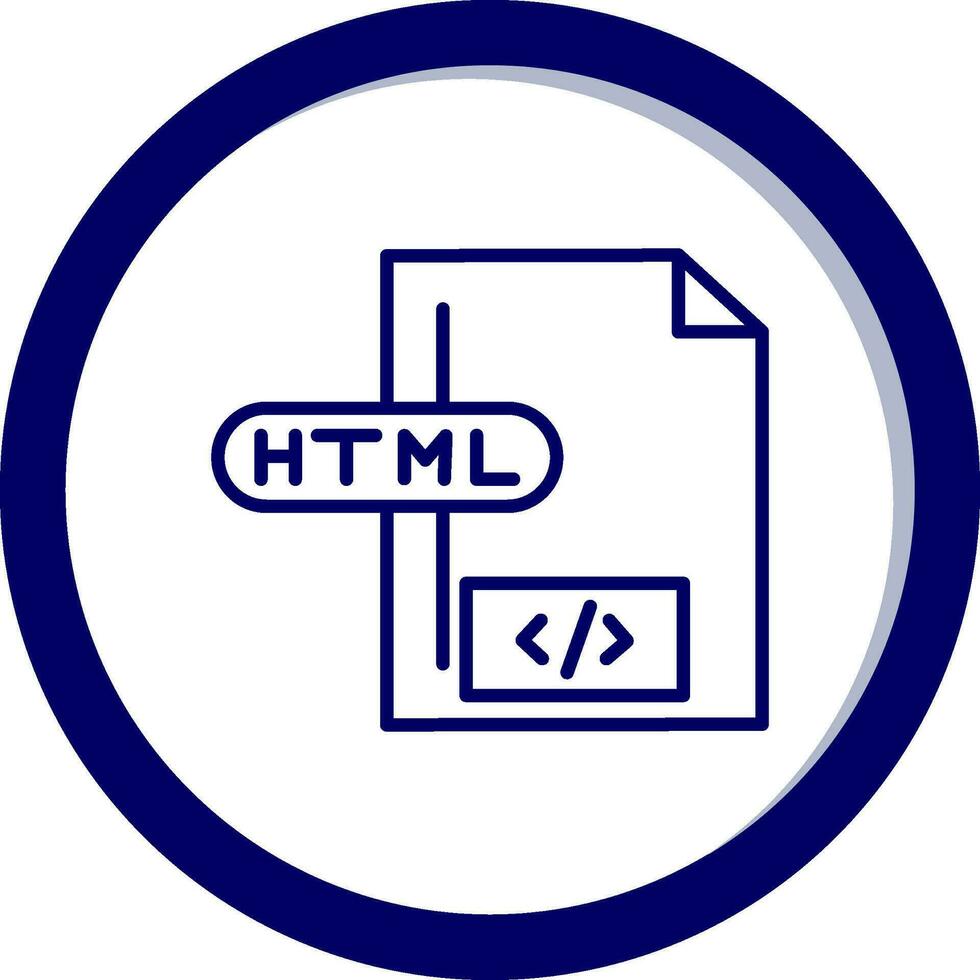 Html File Vector Icon