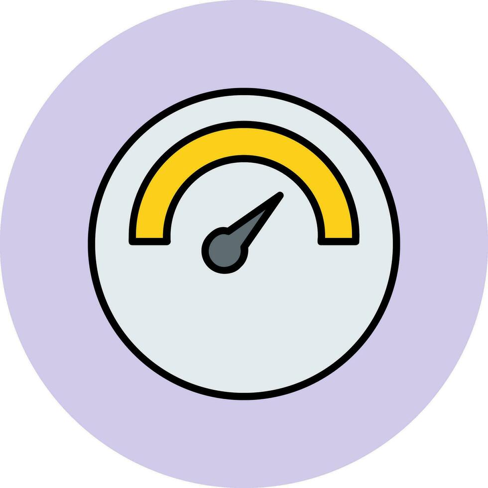 Speed meter Vector Icon