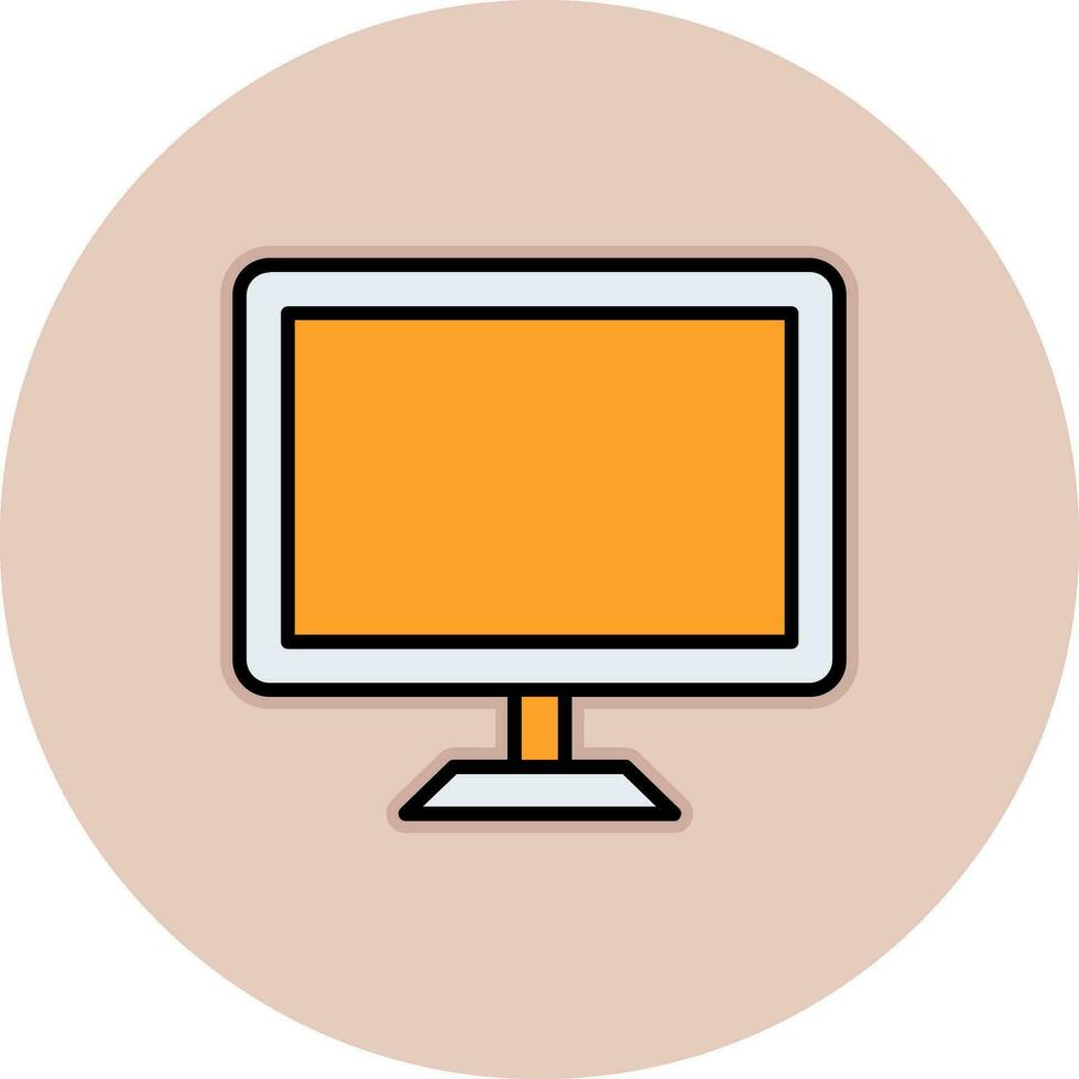 Lcd Vector Icon
