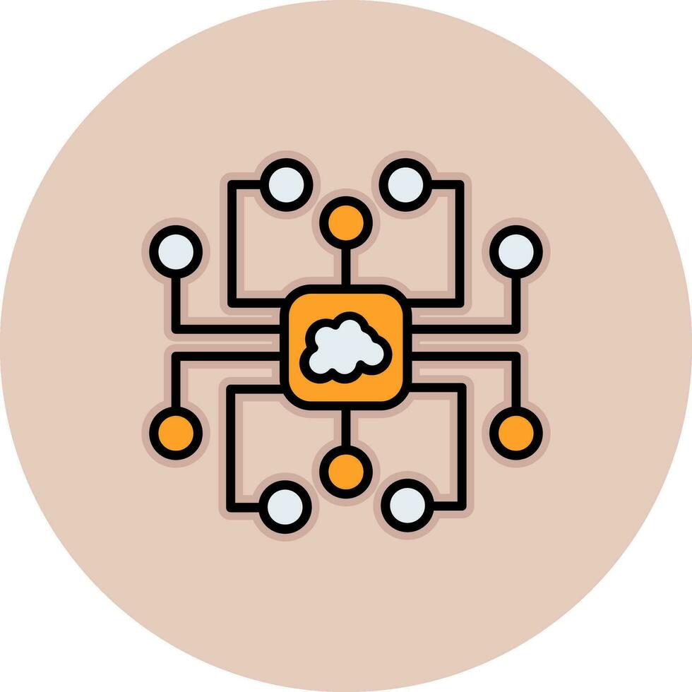 Artificial Intelligence Vector Icon