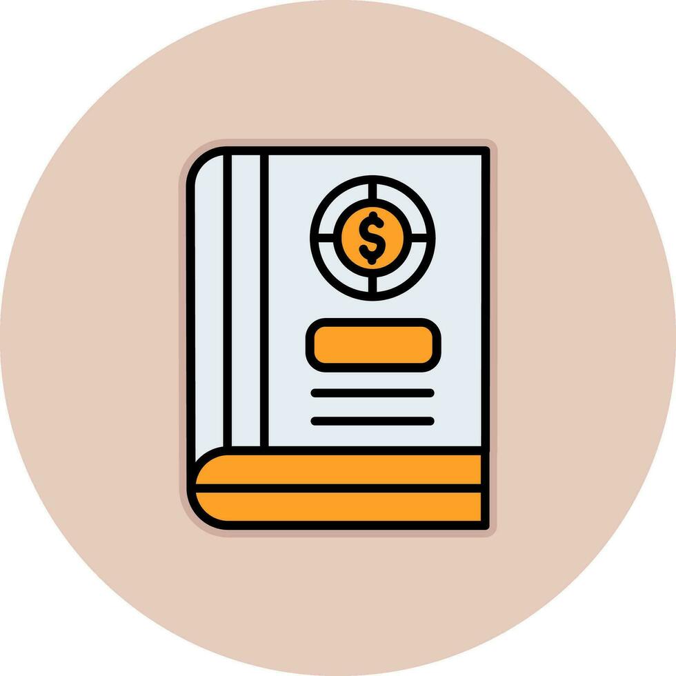 Accounting Book Vector Icon