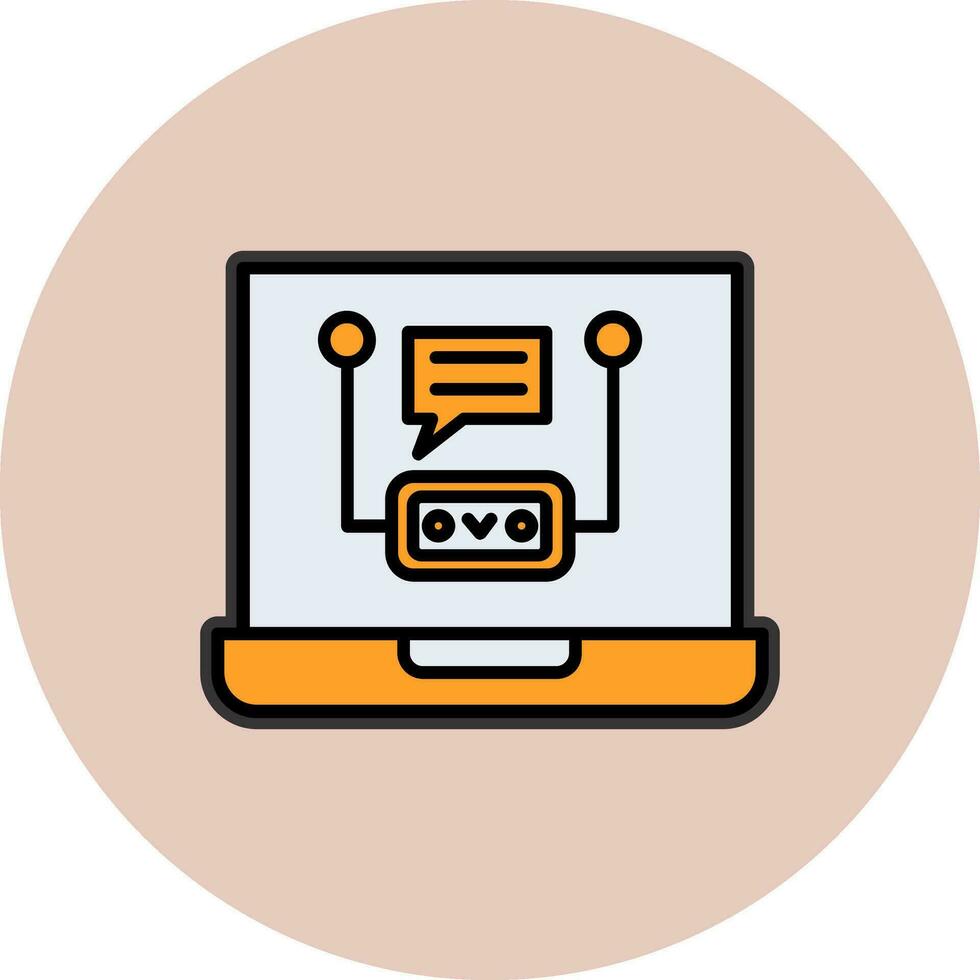 Live Chat Vector Icon