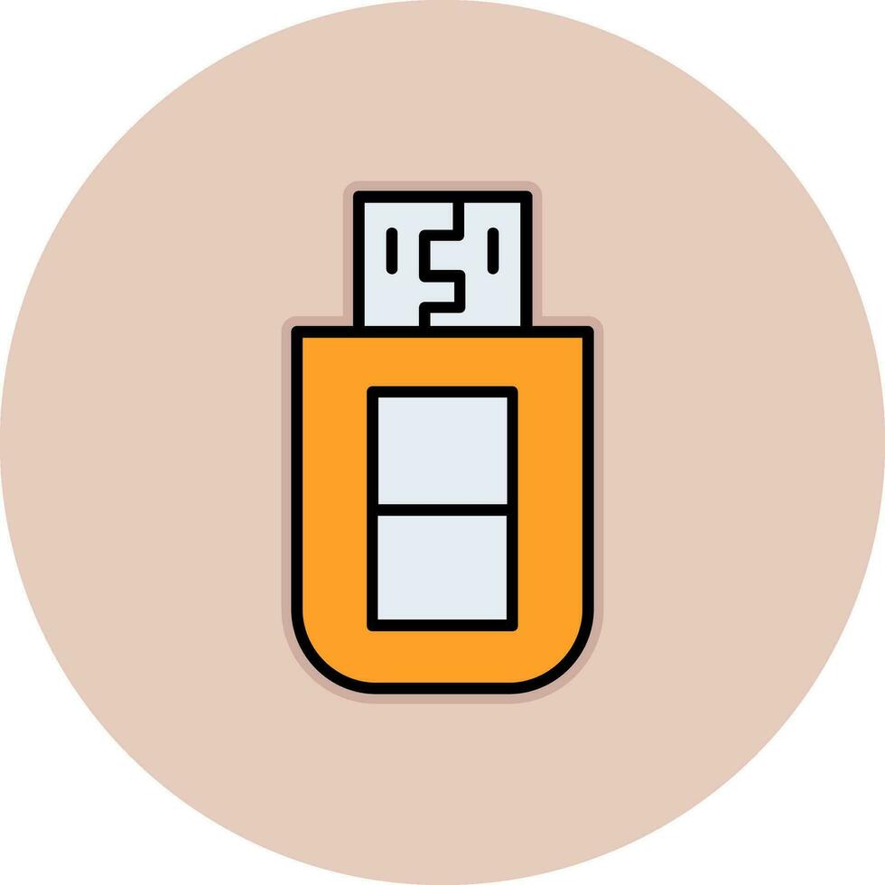 Usb Drive Vector Icon