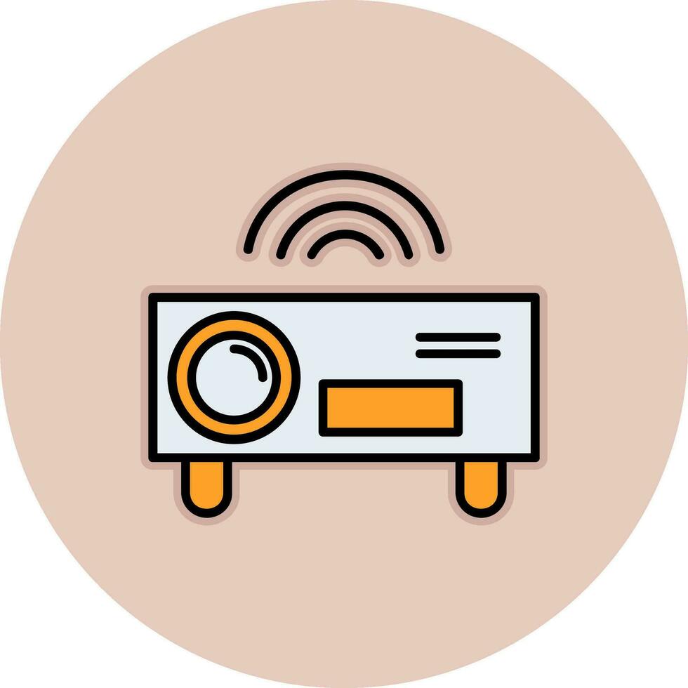 Video Projector Vector Icon