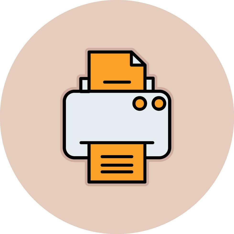 Printer Vector Icon