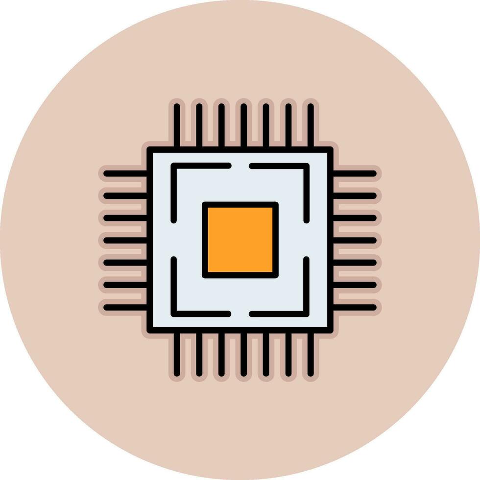 Processor Vector Icon